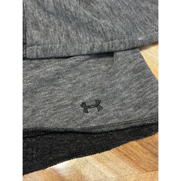 Under Armour Sweatshirt Womens Small Loose Fit GREY Cropped Lightweight Pullover - Picture 2 of 5